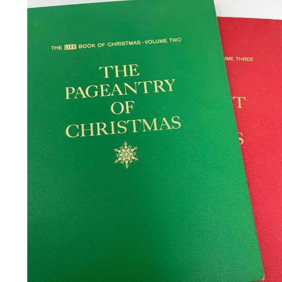 LARGE Vintage 1960s LIFE 3-book Set: Glory, Pageantry & Merriment of Christmas - Picture 2 of 12